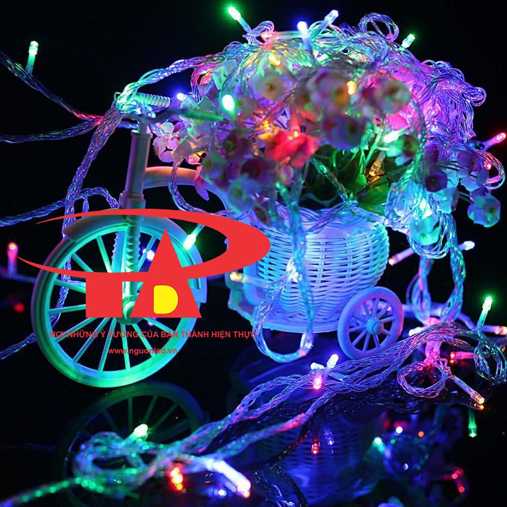 Đèn Led Trang Trí Noel 7 Màu (NÊN MUA, LOẠI TỐT, GIÁ RẺ) - Đèn Led Trang Trí Cây Thông RGB Dùng Chiếu Sáng Ngoài Trời, Giáng Sinh, Nhà Hàng, Khách Sạn, Quán Cà phê