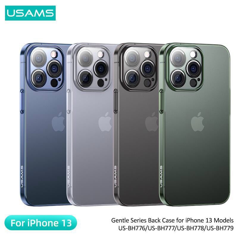 Ốp Lưng iPhone 13 Pro Siêu Mỏng Dạng Nhám Mờ Chính Hãng Hiệu Usams