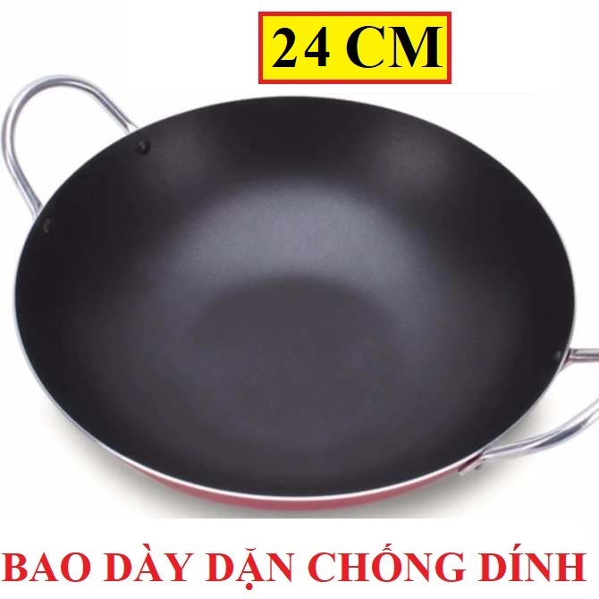 CHẢO CHỐNG DÍNH KYOFA QUAI CÔNG NGHỆ HÀN QUỐC. 24CM  CHẤT CHỐNG DÍNH ĐẠT CHUẨN.