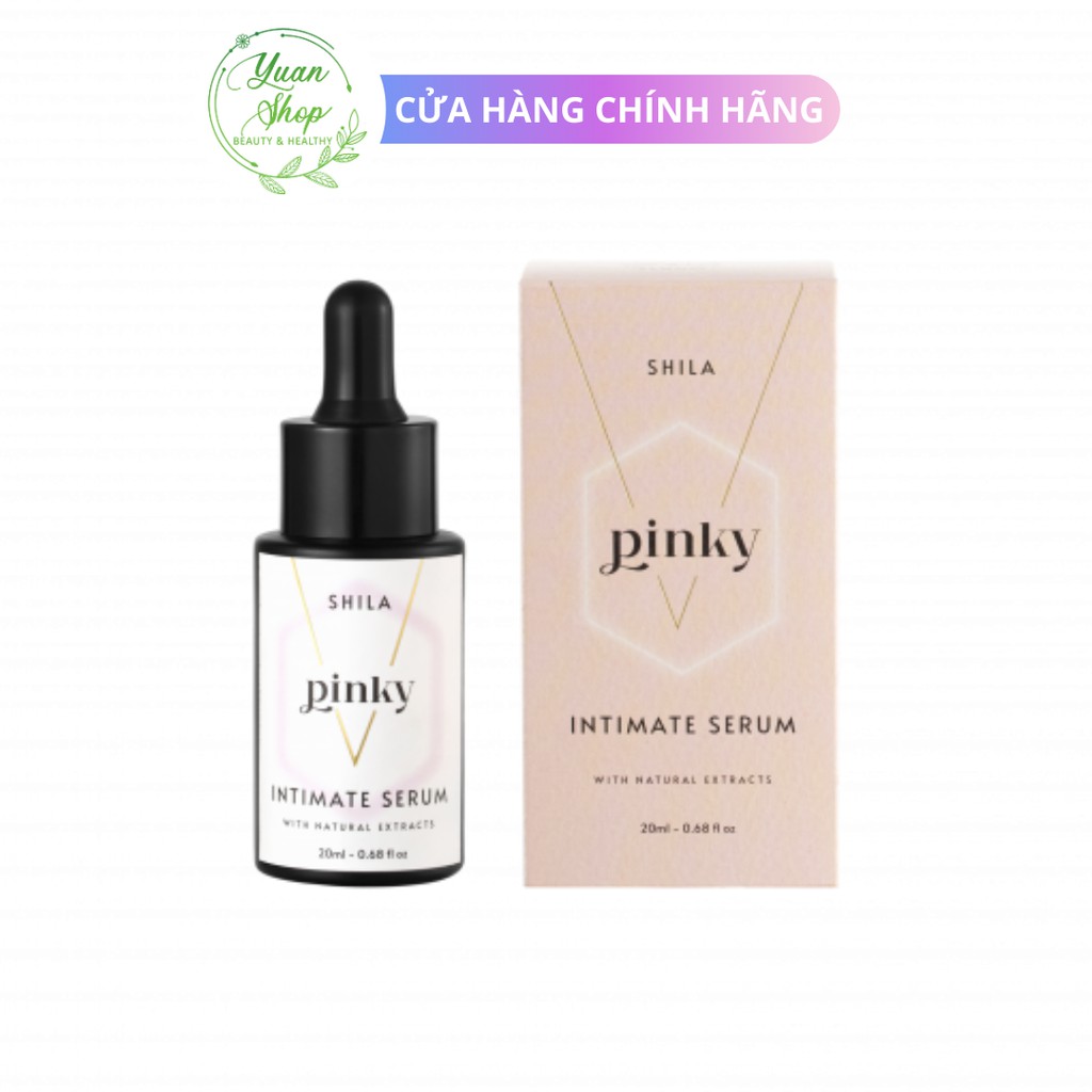 Tinh chất trẻ hóa làm sáng hồng vùng kín SHILA INTIMATE SERUM PINKY 20ml