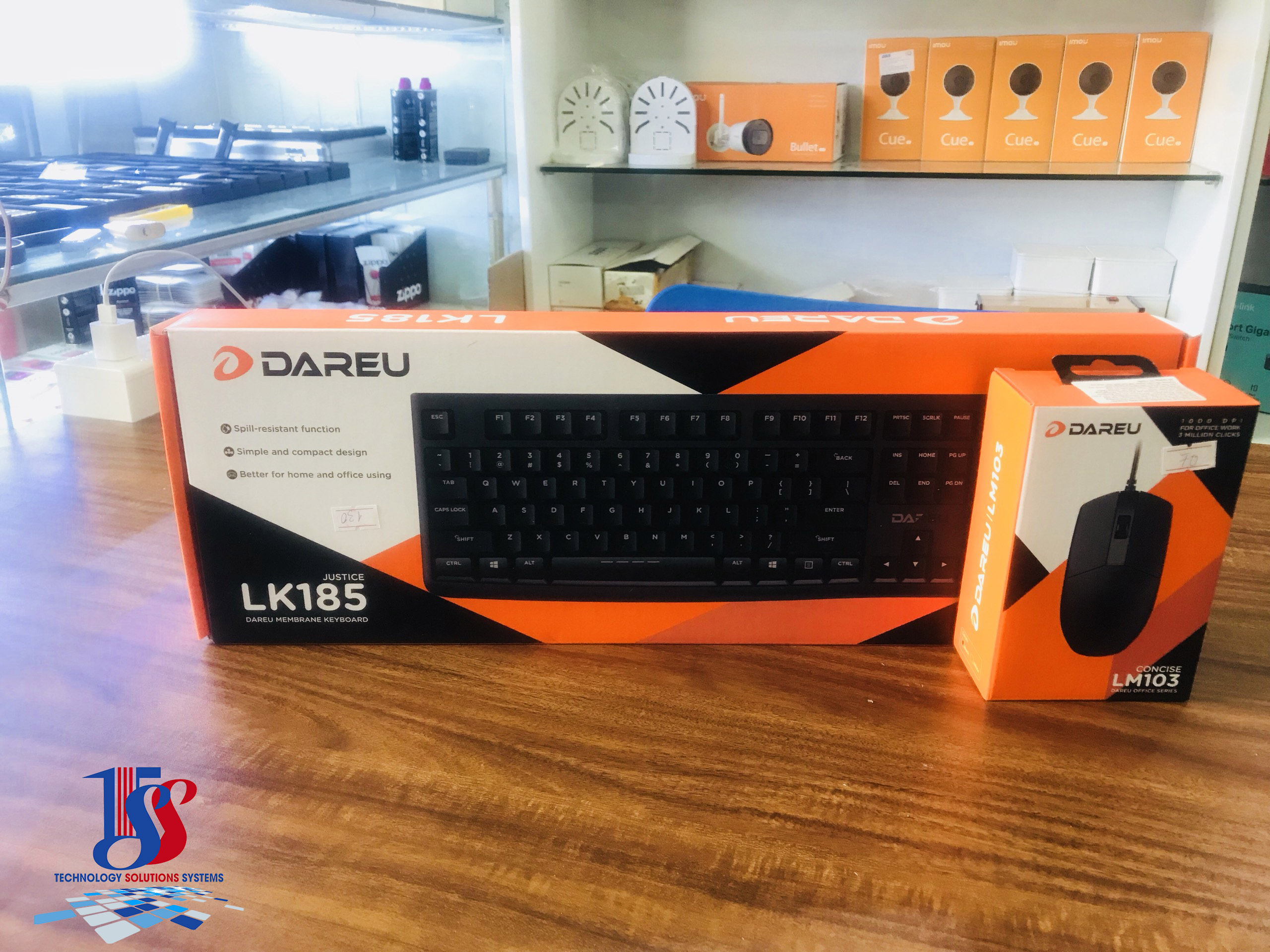 Combo bộ phím dareu lk185 và chuột lm103