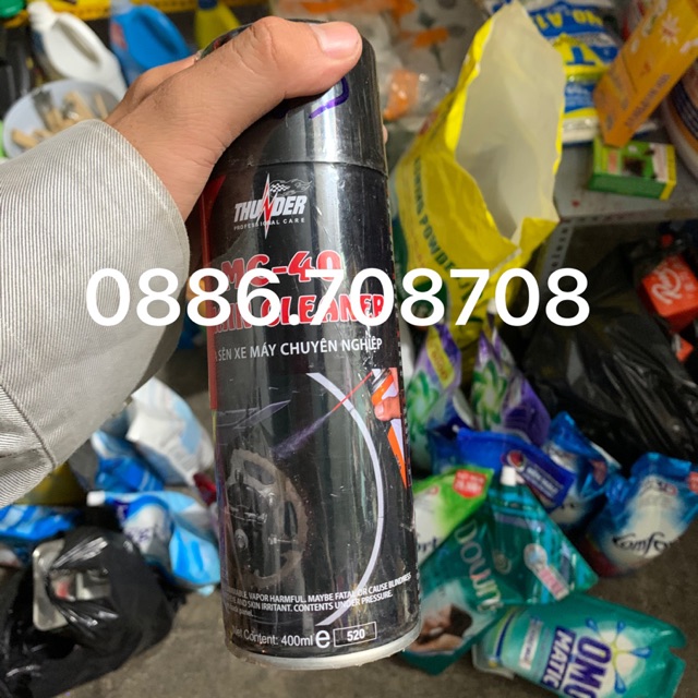 Chai vệ sinh sên thunder mc-40 chain cleaner 400ml