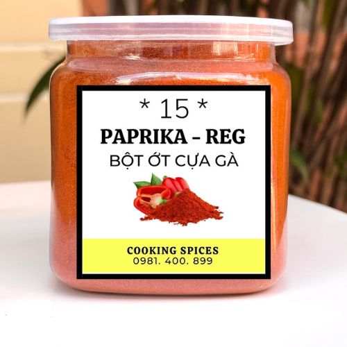 Bột Ớt Cựa Gà không cay nhập khẩu