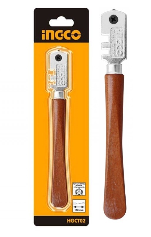 Dao dụng cụ cắt kiếng bẻ kiếng 6 lưỡi đa năng 130mm ingco hgct02