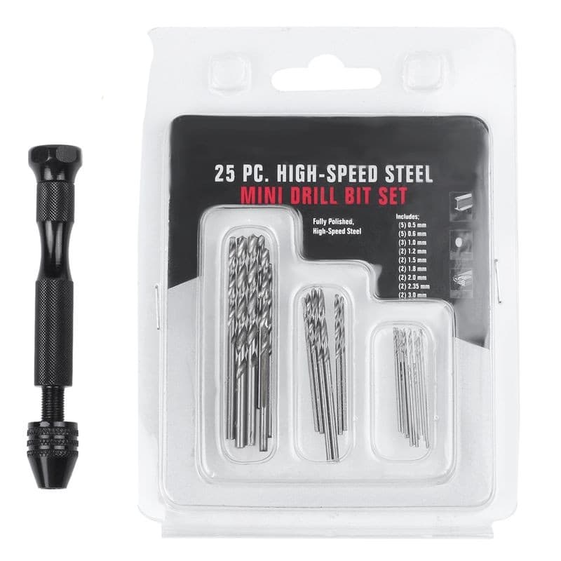 [HCM]Bộ khoan mini cầm tay kèm 10 mũi khoan.