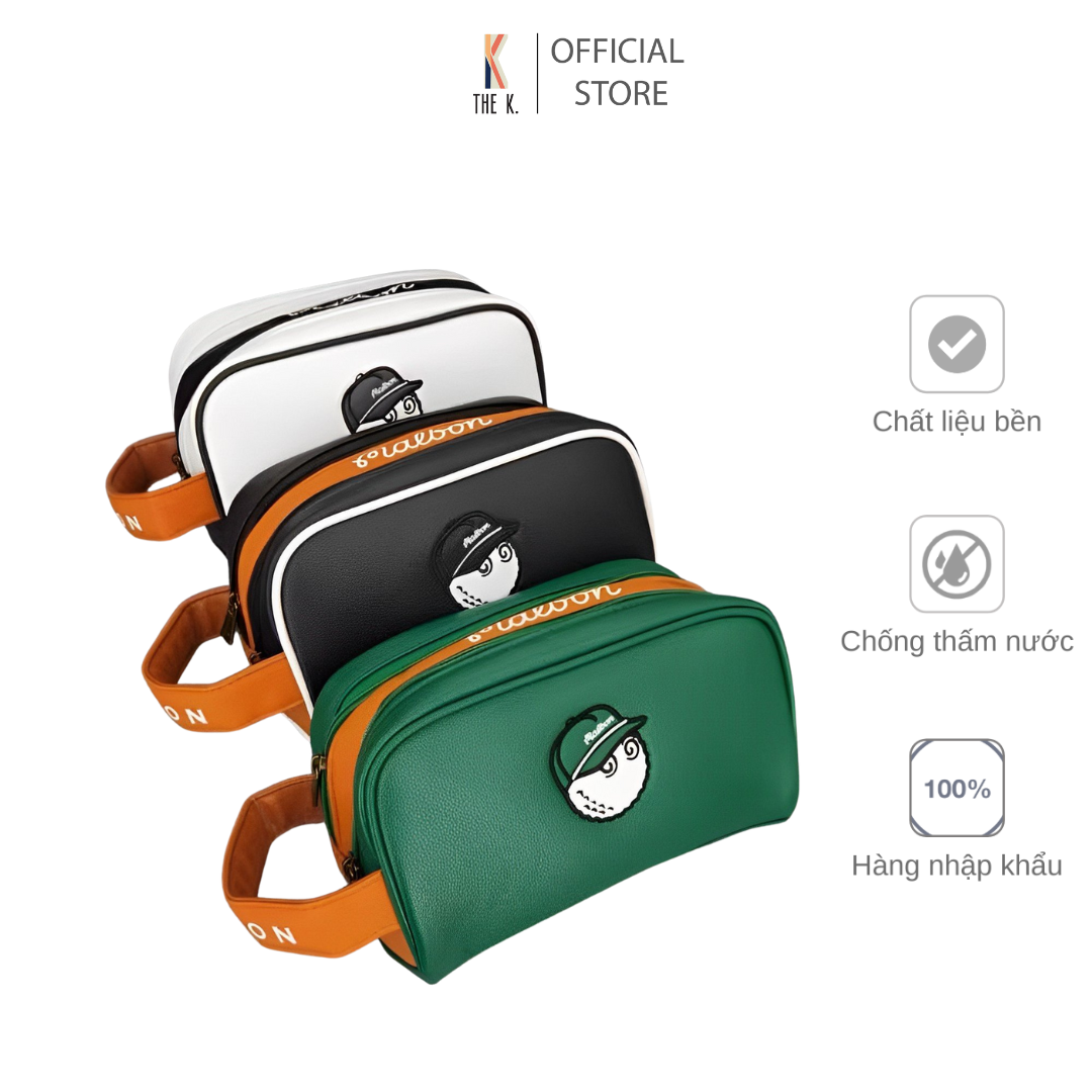 Túi chơi golf mal.bon da mẫu mới 2023 - pouch bag