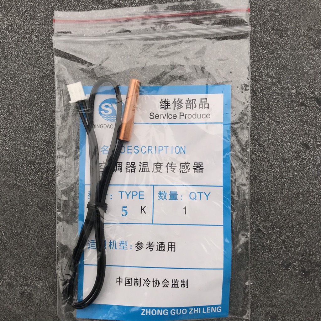 Senser - sensor mặt lạnh điều hòa đầu đồng + đầu nhựa các loại 5k- 10k- 15k- 20k