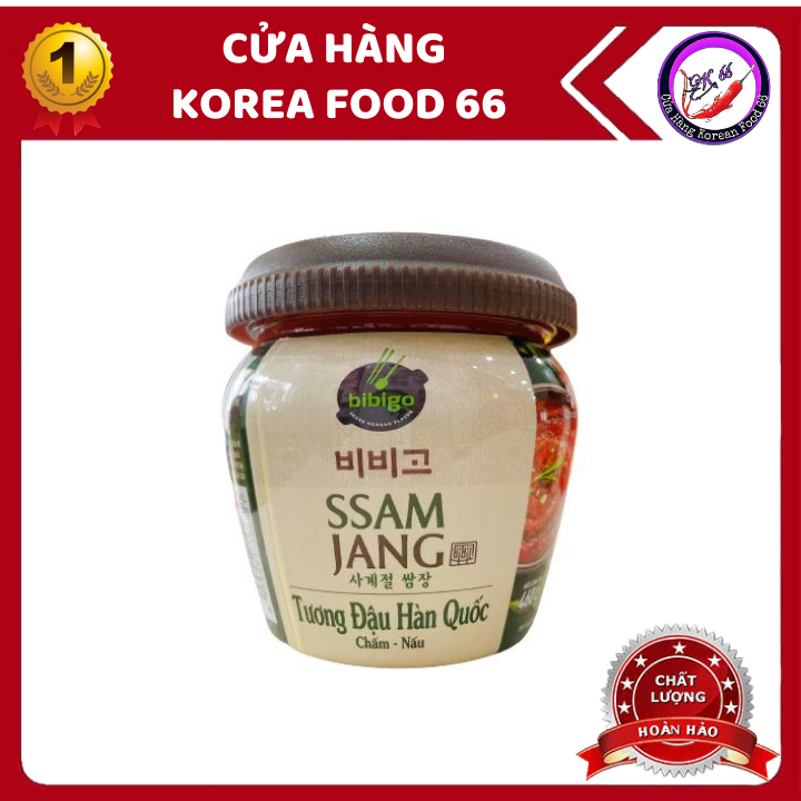 Tương đậu hàn quốc ssamjang 460g dùng pha chế xốt chấm , nấu canh tương đậu, súp miso, rong biển..