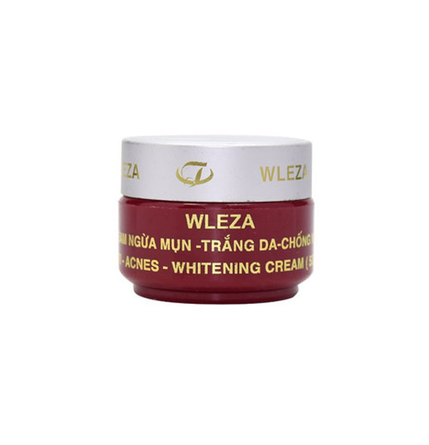 Kem ngừa mụn, trắng da, chống nắng WLeza 30g