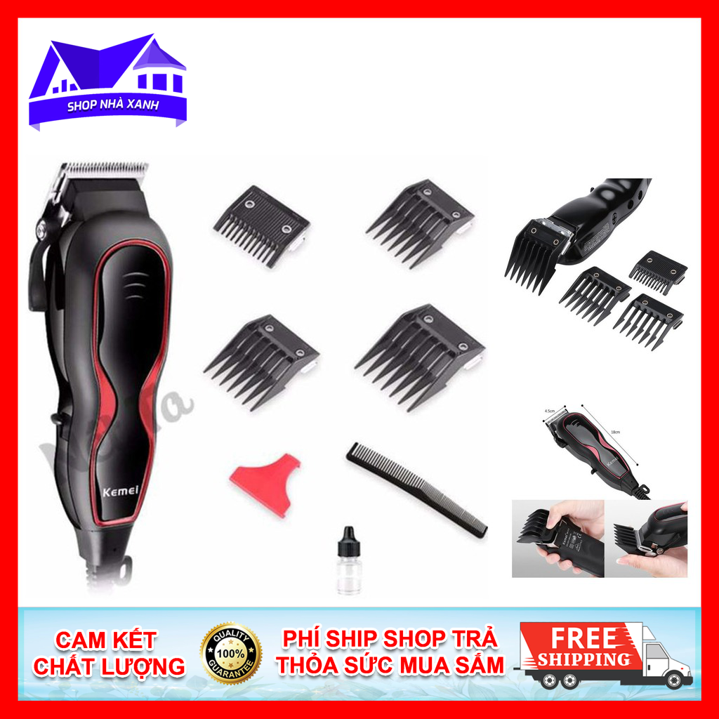 [HCM]tông đơ cắt tóc barberTông Đơ Cắt Tóc Chuyên Nghiệp Cho Thợ Salon Thẩm Mỹ Tóc cao cấp tiện lợi với TÔNG ĐƠ KEMEI KM-1027 2020.