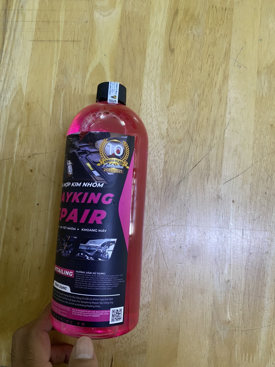 SPRAYKING REPAIR tẩy nhôm