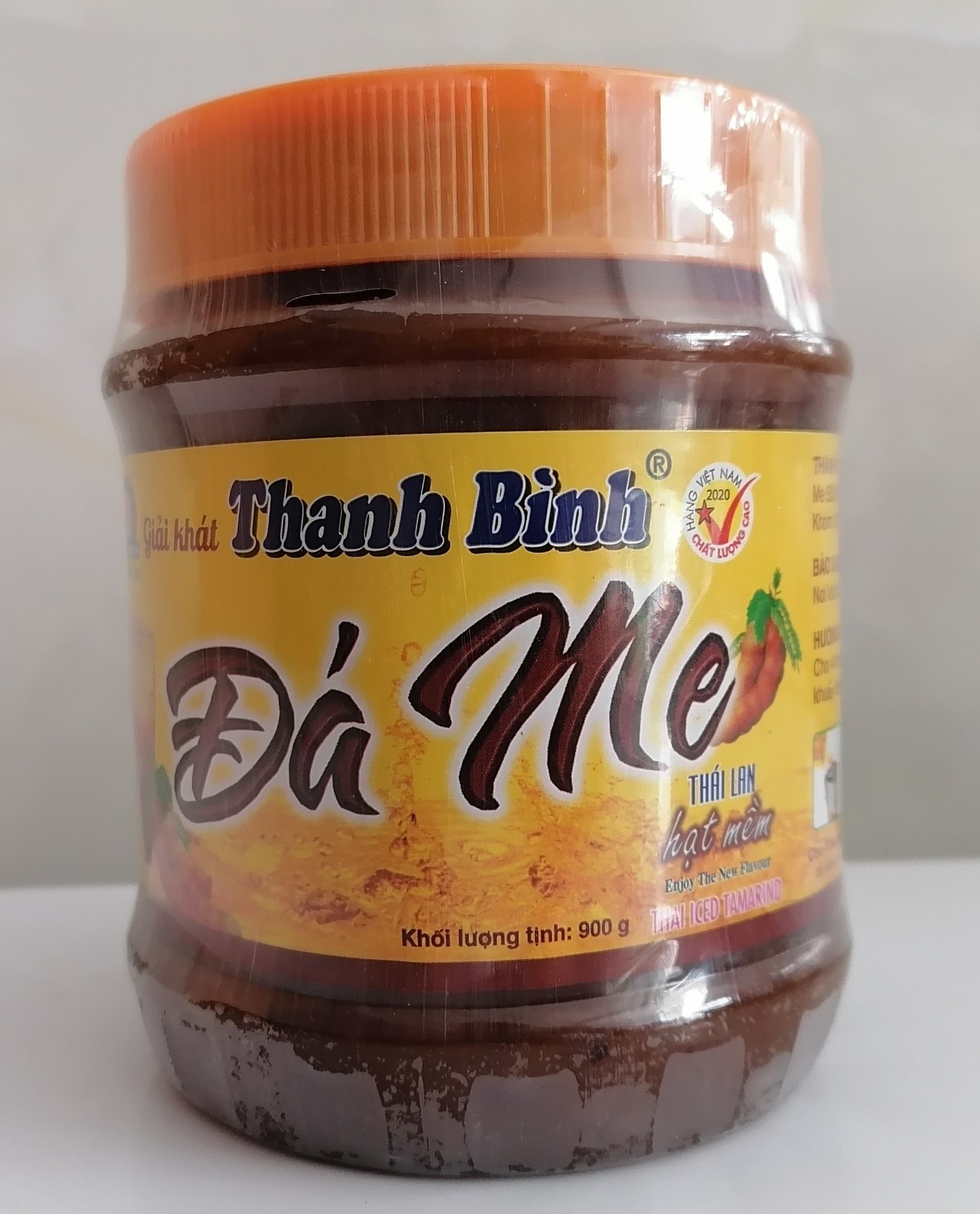 Hủ 900g ĐÁ ME Me Thái Lan Hạt Mềm THANH BÌNH Thai Iced Tamarind