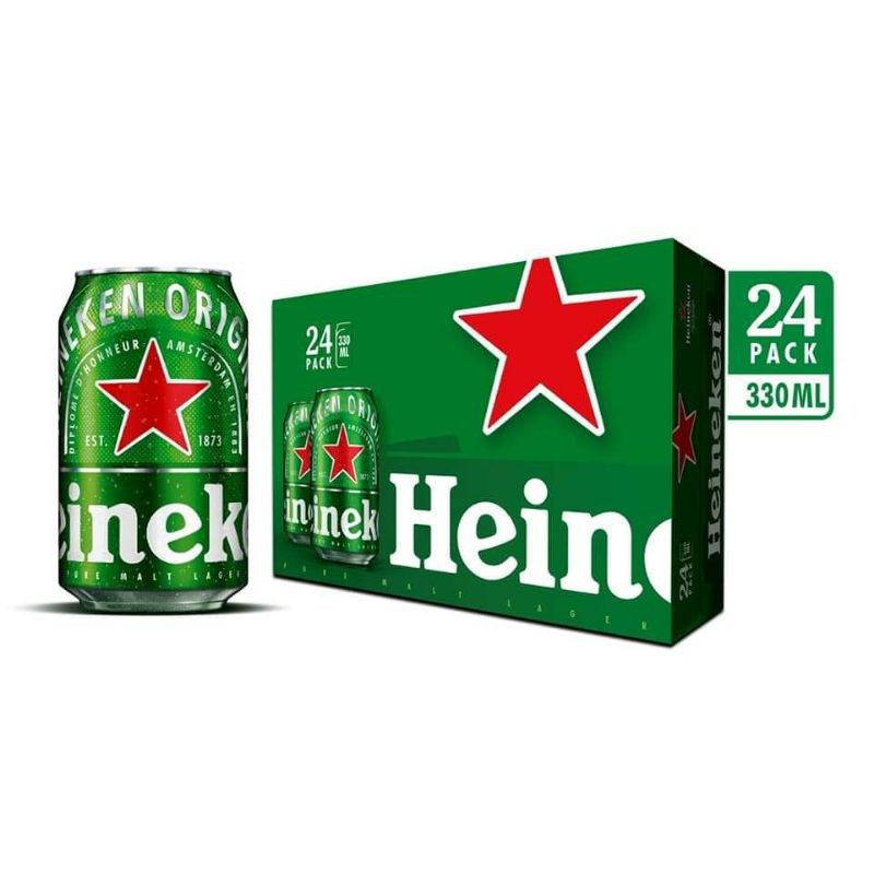 Thùng bia 24 lon bia Heineken 330ml