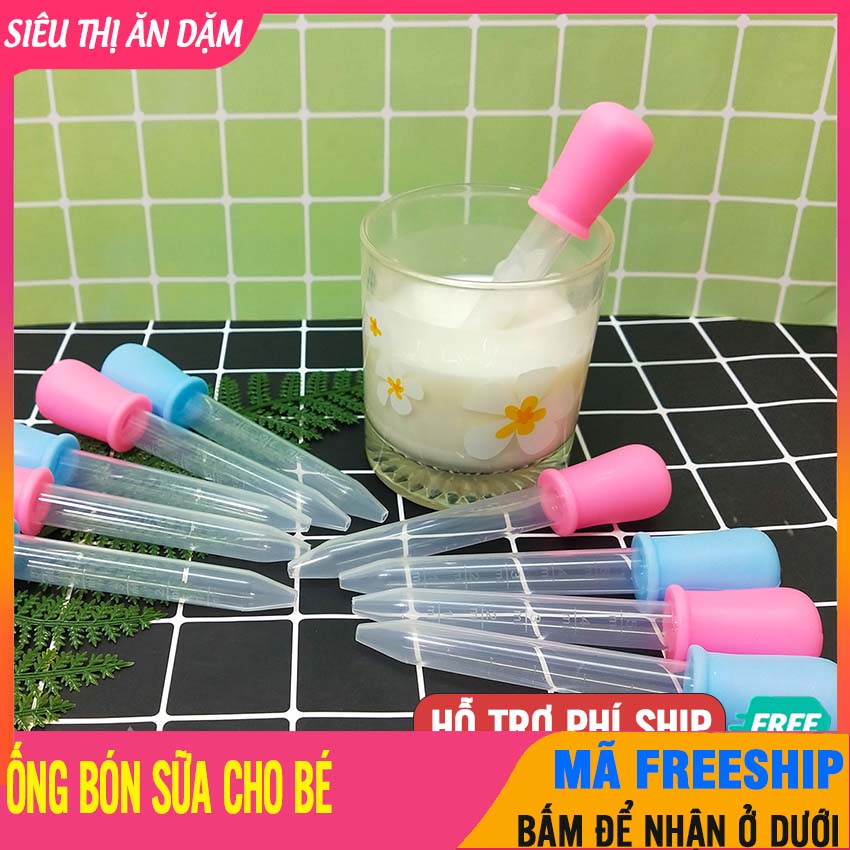 [Combo 5] Ống Bơm Sữa Cho Bé Tiệt Trùng Sạch Sẽ, Silicon An Toàn, Dùng Được Nhiều Lần - Ống Bón Sữa Cho Bé, Ống Bơm Sữa Cho Bé, Ống Bón Sữa 5ml, Ống Hút Sữa, Ống Bón Sữa Tiệt Trùng, Ống Bón Sửa - 5 Ống Bón Sữa - SP000760x5
