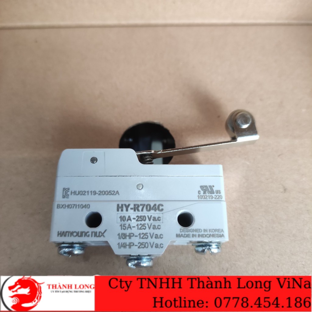 Công tắc hành trình hanyoung hy-r704a, hy-r704b, hy-r704c, hy-r704-2w