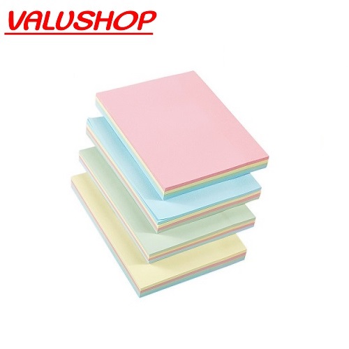 Giấy Note 4 Màu Pastel - 100 Tờ Đủ Size BAOKE TZ2003 - TZ2004 - TZ2005