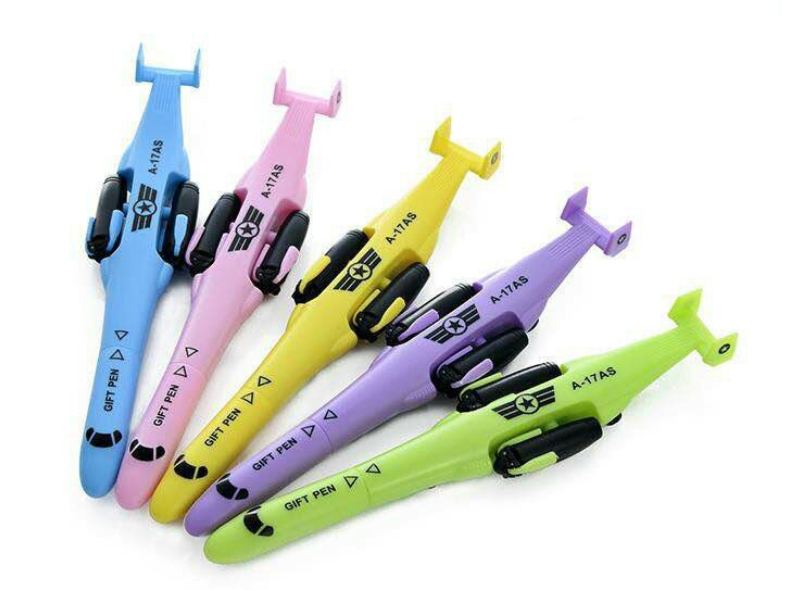 Bút gel kiểu hình trực thăng - mực xanh