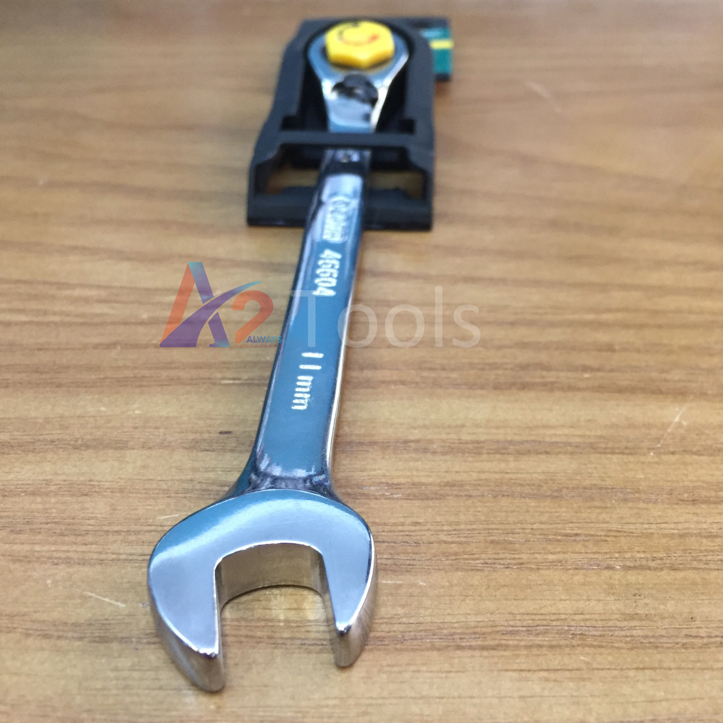 Cờ lê vòng miệng tự động đảo chiều sata 11mm 46604