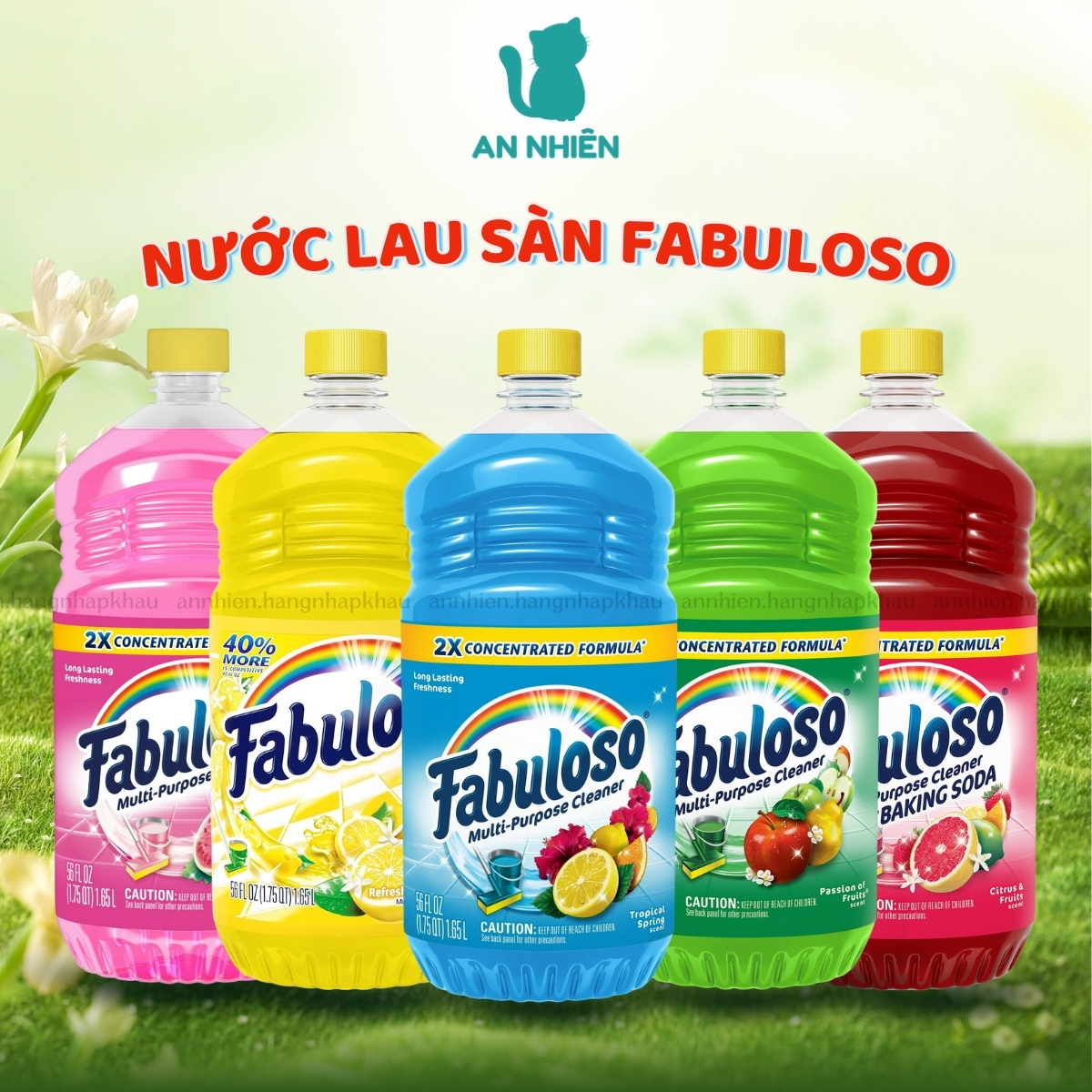 Fabuloso multi surface all purpose floor cleaner