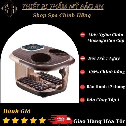 Máy ngâm chân massage cao cấp - bồn ngâm chân cao cấp