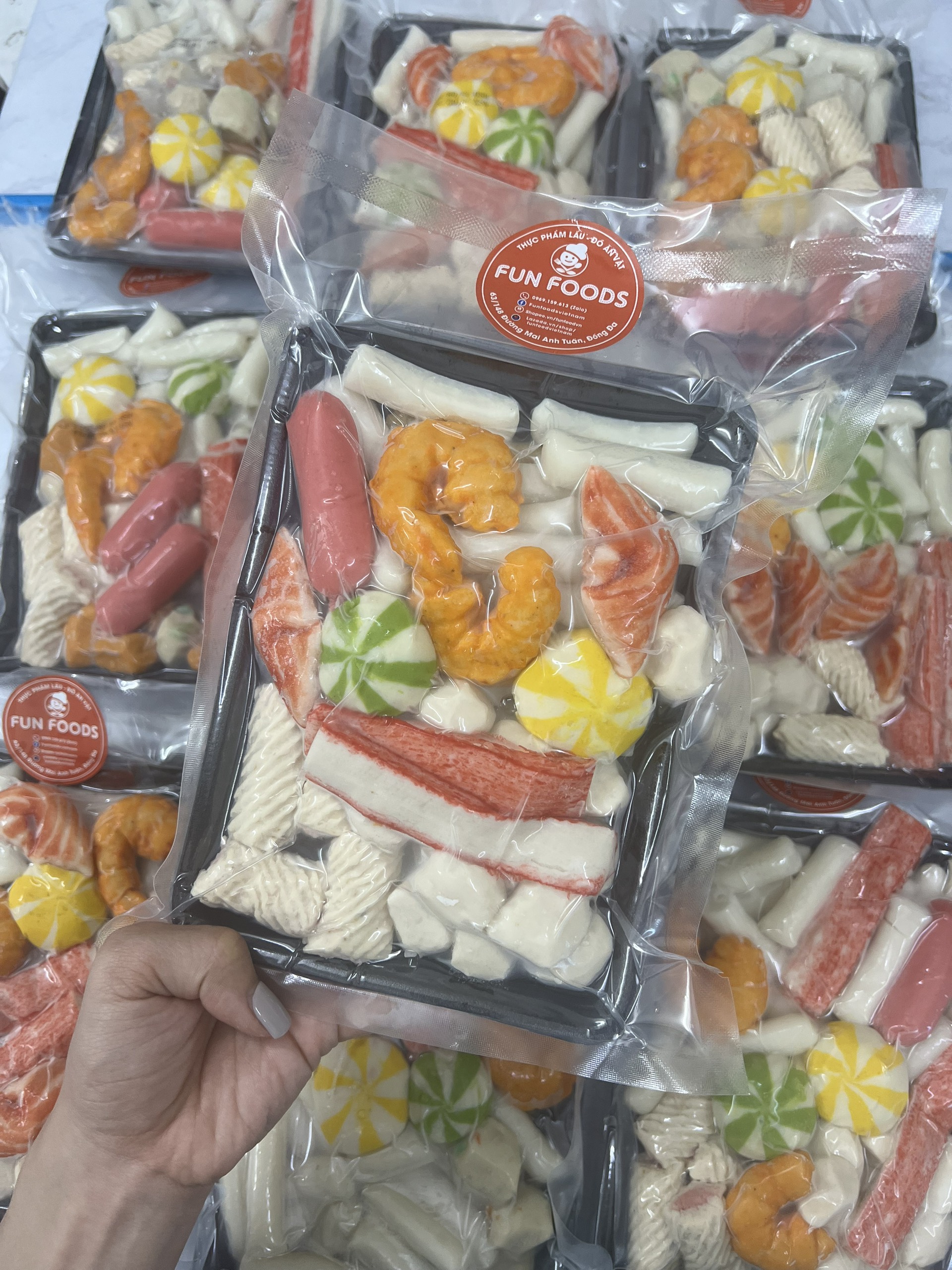 Set lẩu tokbokki 500g tiện lợi, giao hoả tốc 2h