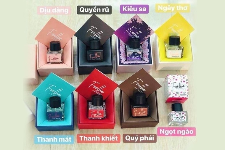 Nước hoa cô bé follix hàng cực thơm 5ml đủ các màu