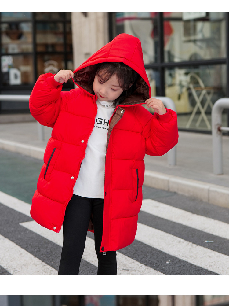 Áo khoác mùa đông trẻ em, áo phao siêu nhẹ, siêu ấm dáng dài kiểu korean cao cấp cho bé từ 13-43kg