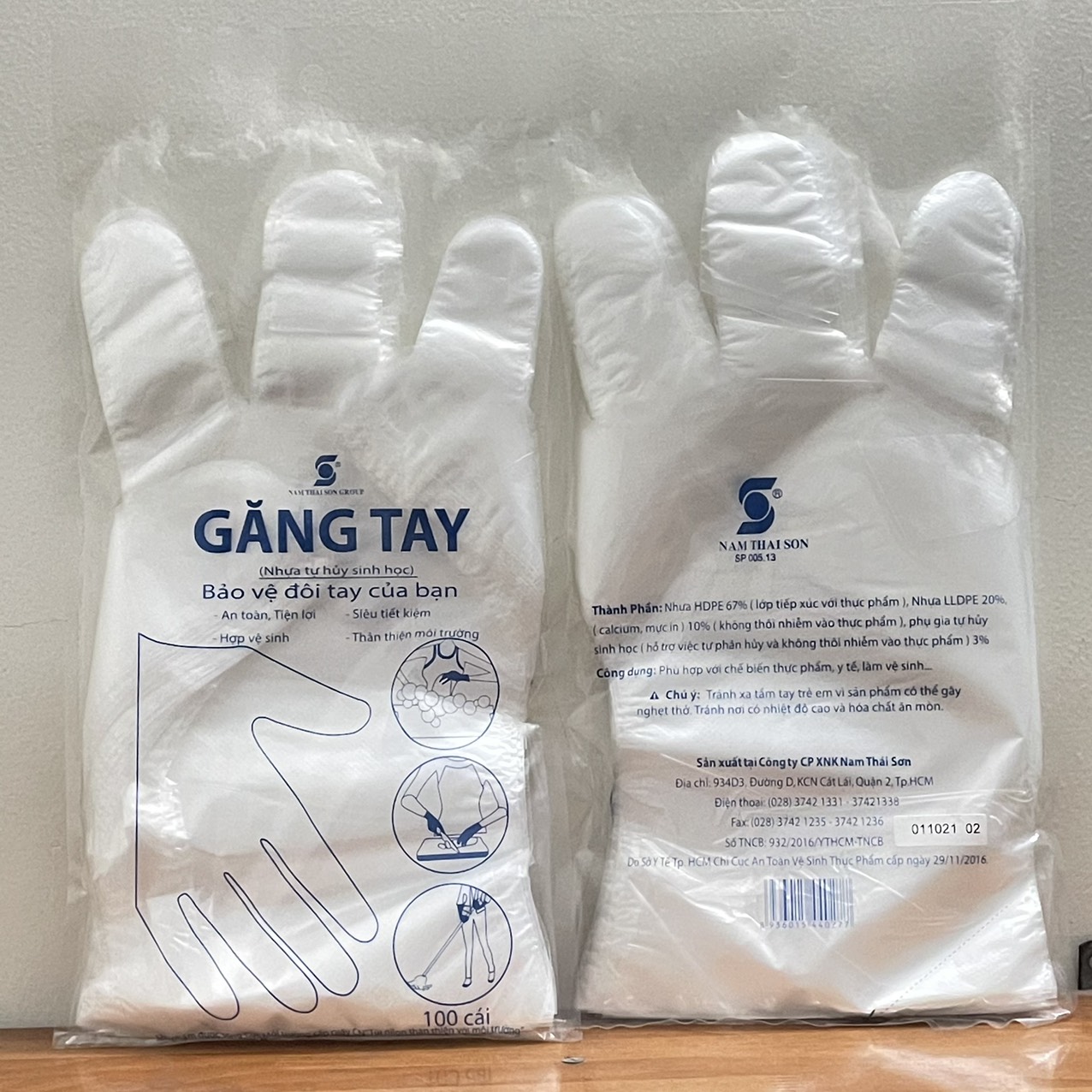 Găng Tay Nilong Dùng Một Lần
