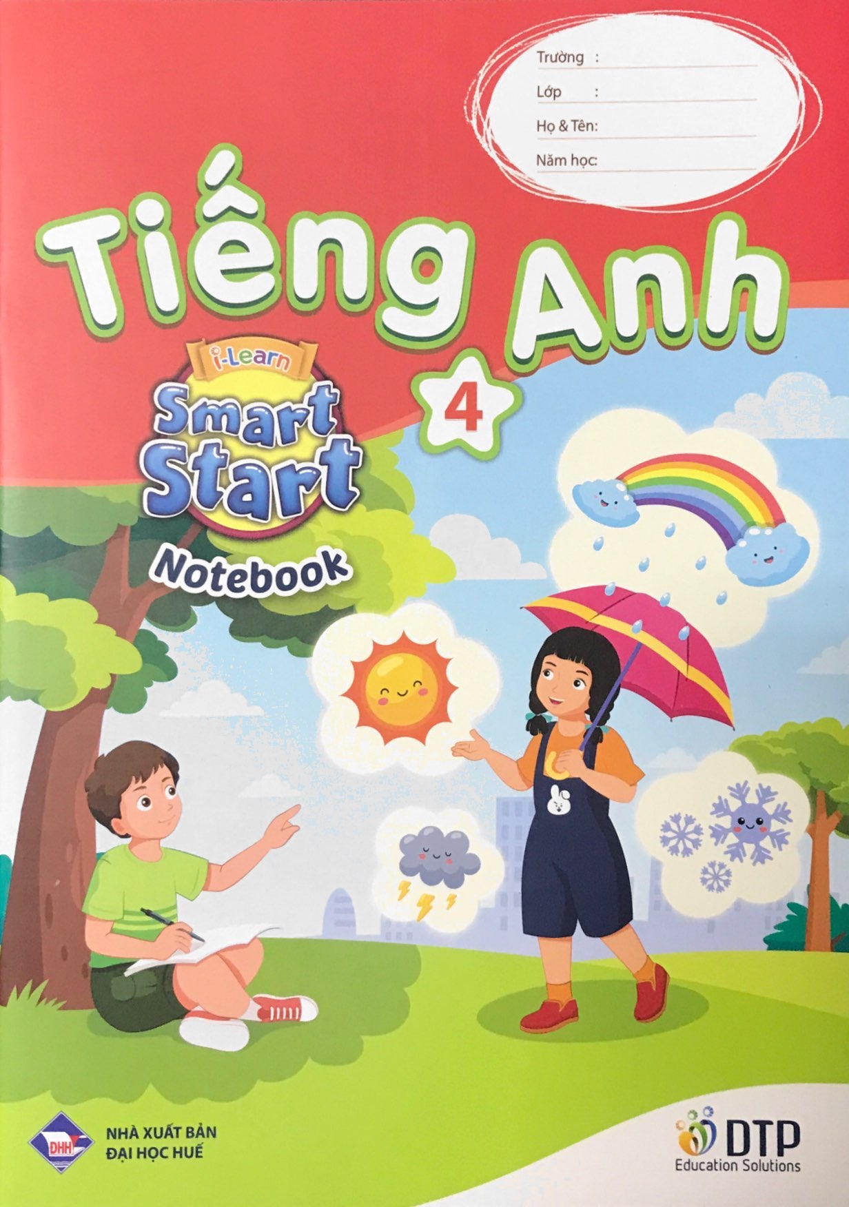 Quyển Notebook Tiếng Anh I-Learn Smart Start Lớp 4