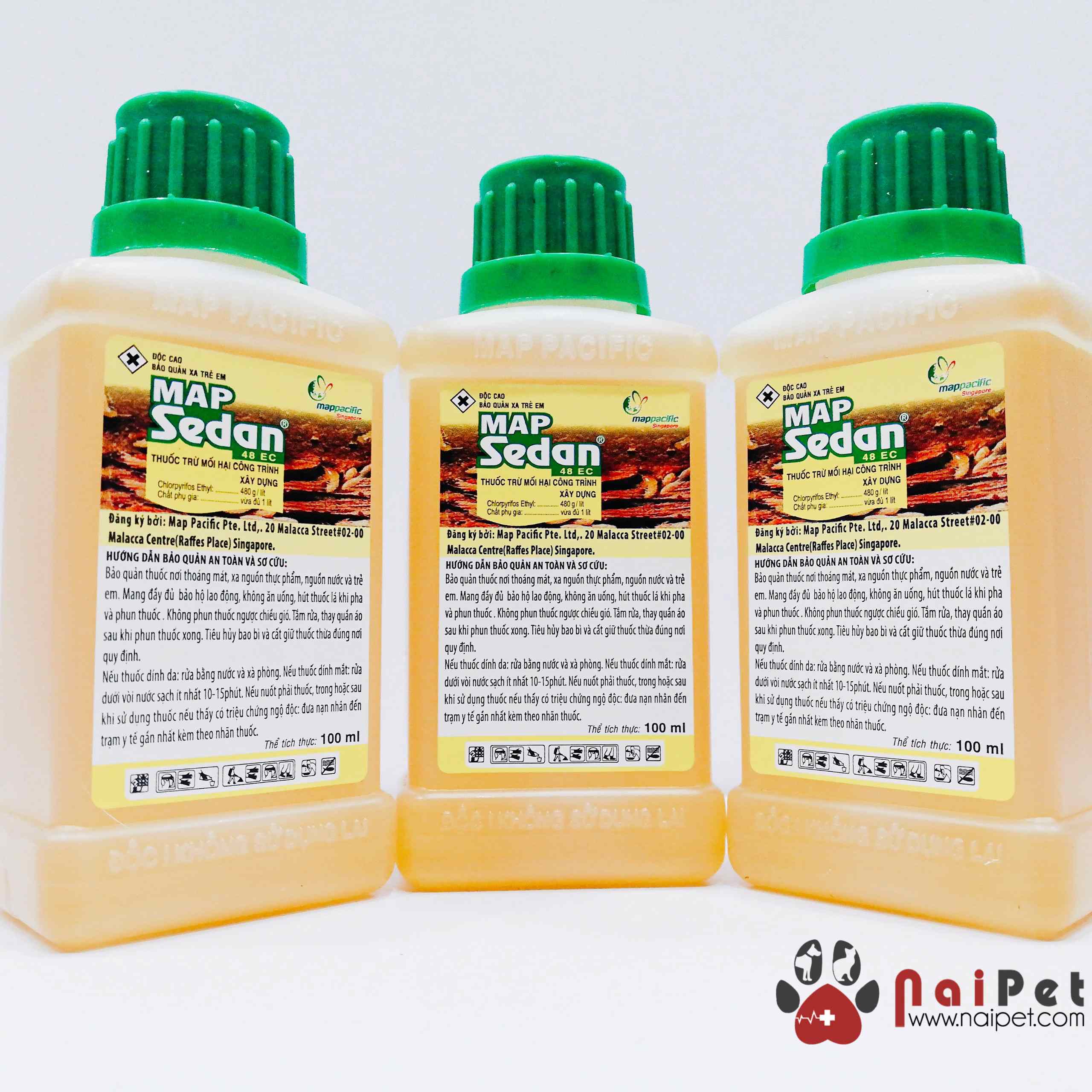 Dung dịch Diệt Mối Trừ Mối MAP SEDAN 48 EC 100ml
