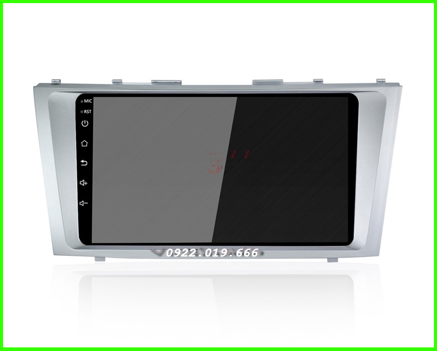 Mặt dưỡng màn hình toyota camry 2007 -2012 lắp màn 9 inch