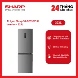 [MODEL 2026][FreeSHIP COD + Lắp Hà Nội] Tủ lạnh Sharp Inverter 323 lít SJ-BF330V-SL