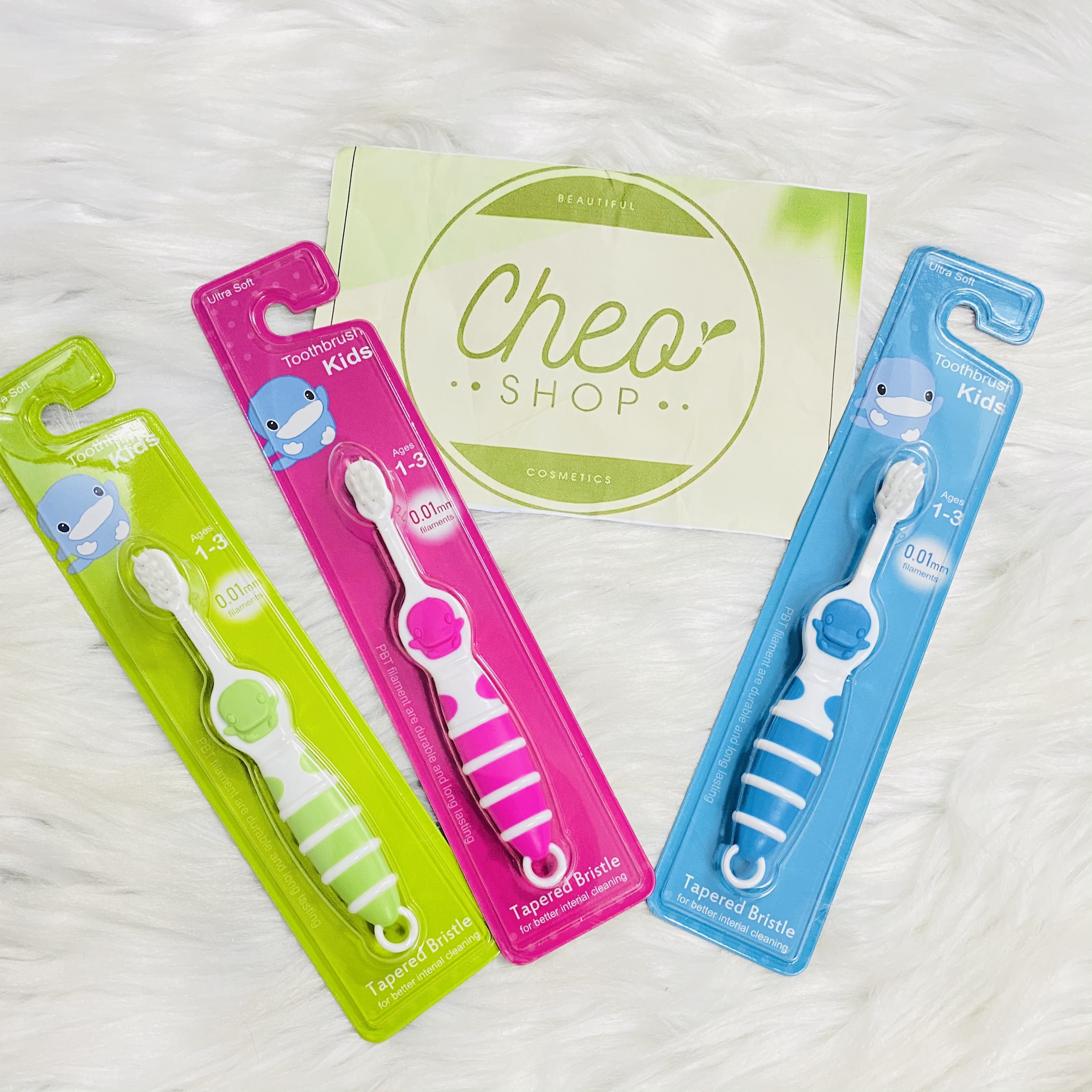 [HCM]Bàn chải đánh răng cho bé kuku [CHÍNH HÃNG] 1-3 tuổi
