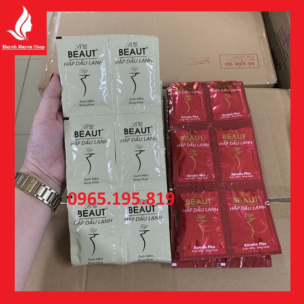 Hấp dầu lạnh cao cấp Beaut top dây 12 gói mẫu mới
