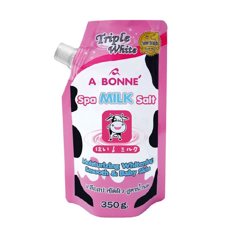 [HCM]Muối Tắm Sữa Bò Tẩy Tế Bào Chết - A Bonne Spa Milk Salt 350G