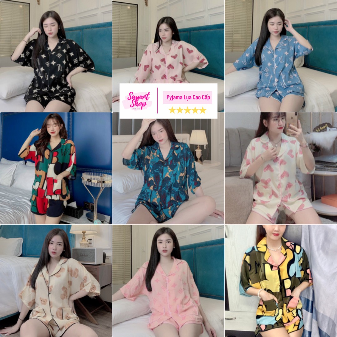 Pyjama cánh dơi vải mango mặc nhà siêu mát - savant shop