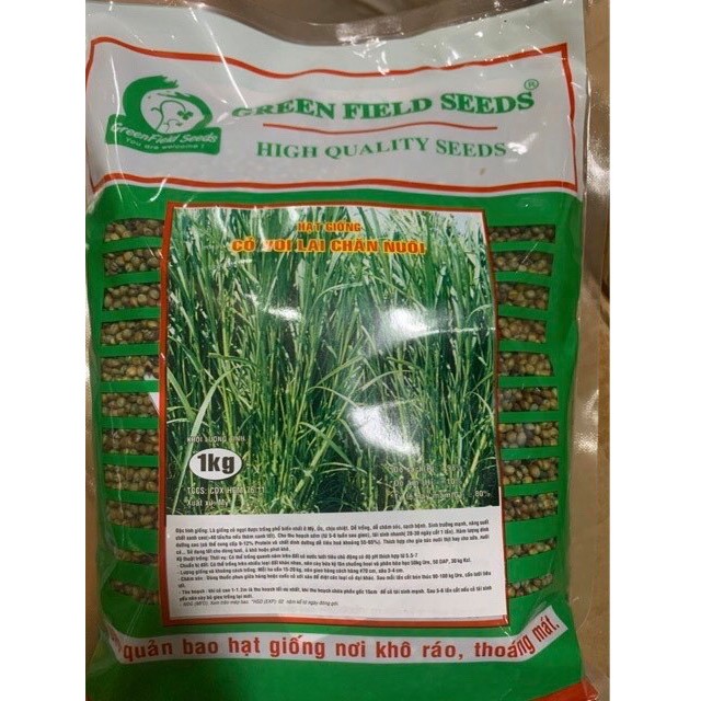 Hạt giống cỏ voi - cỏ chăn nuôi gói 1kg