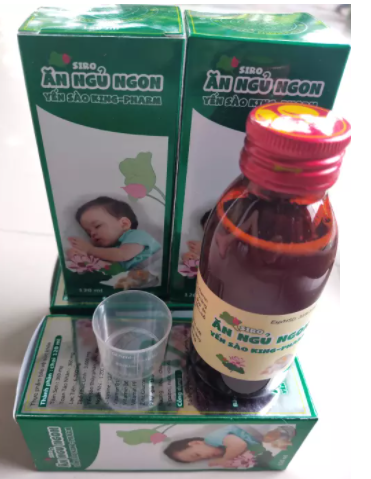 Siro Ăn ngủ ngon yến sào kingpharm
