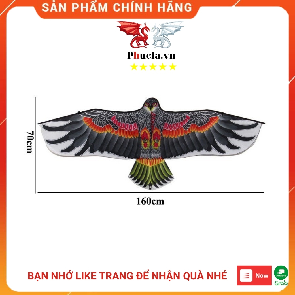 Diều, diều thả hình diều hâu 1m60 F89 0031
