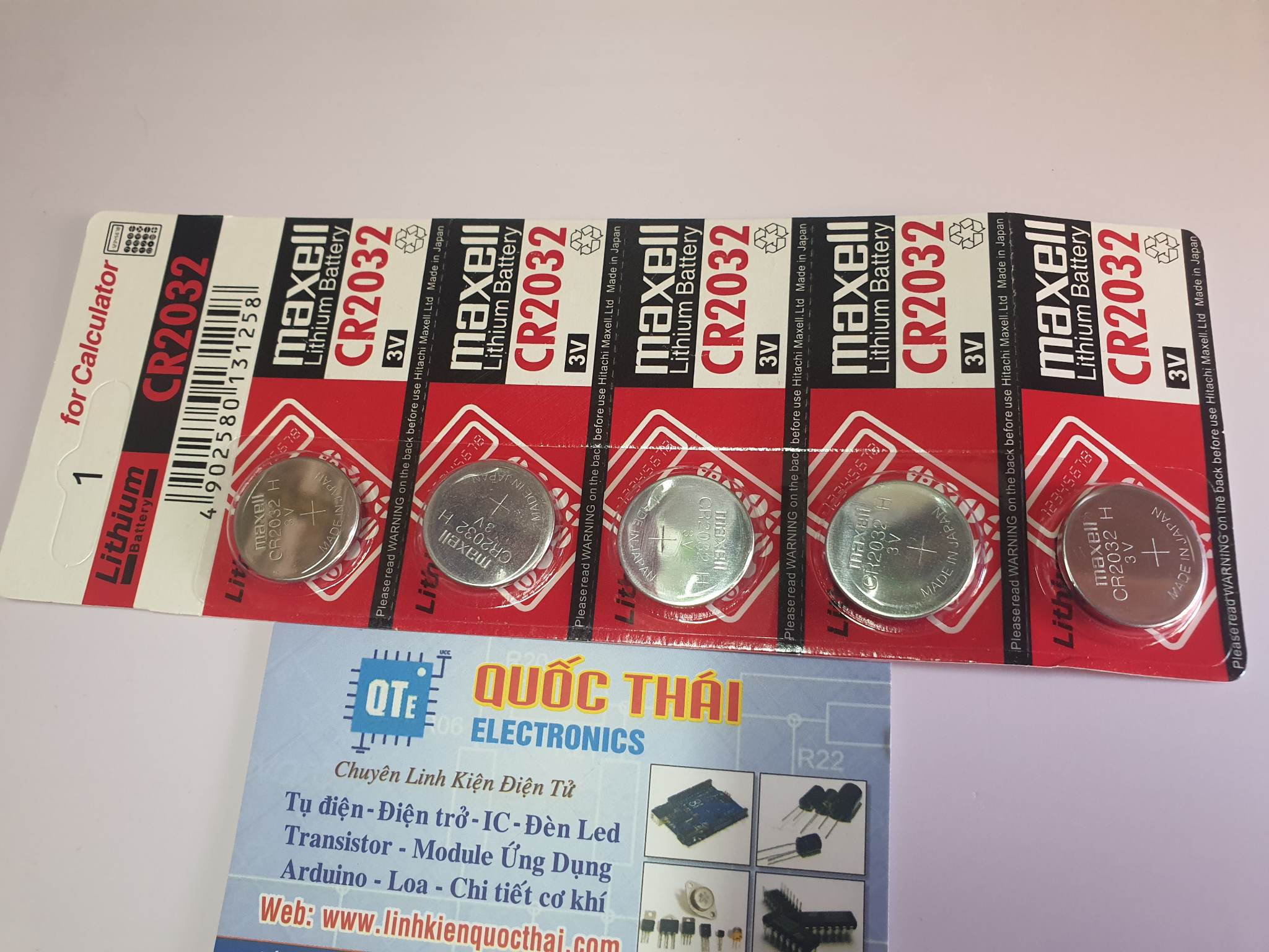 Pin cmos cr2032 hiệu maxell