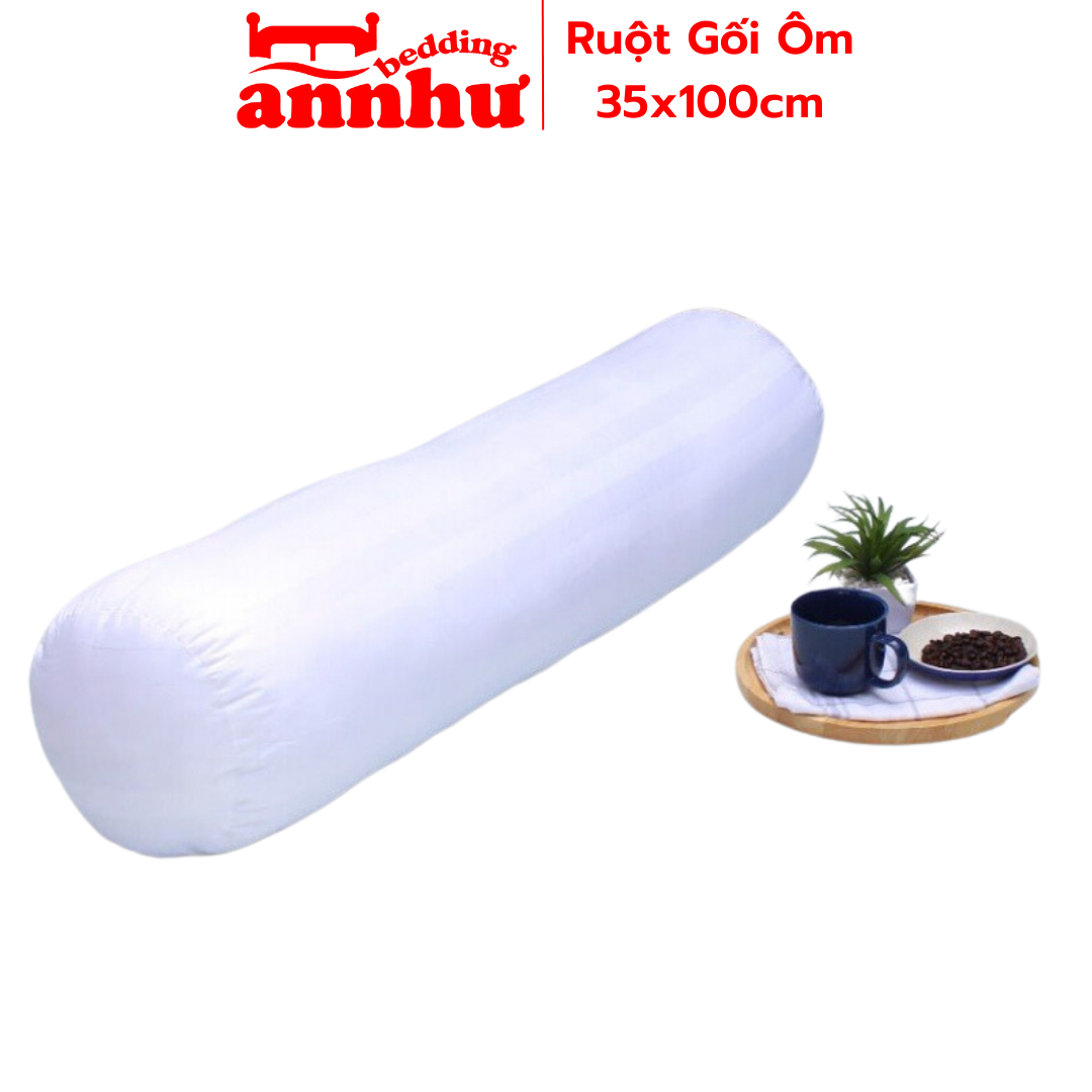Ruột gối ôm 💖35x100💖 ruột gối 1kg bông gòn, lõi gối An Như Bedding