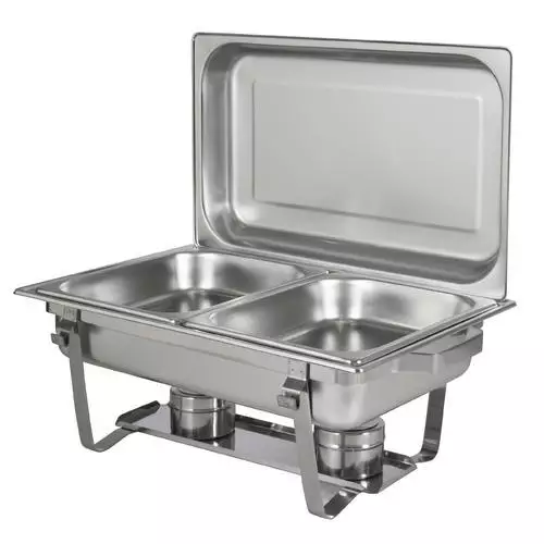 NỒI BUFFET CHỮ NHẬT GIÁ RẺ 2 NGĂN NẮP RỜI - NỒI HÂM NÓNG THỨC ĂN TIỆC BUFFET