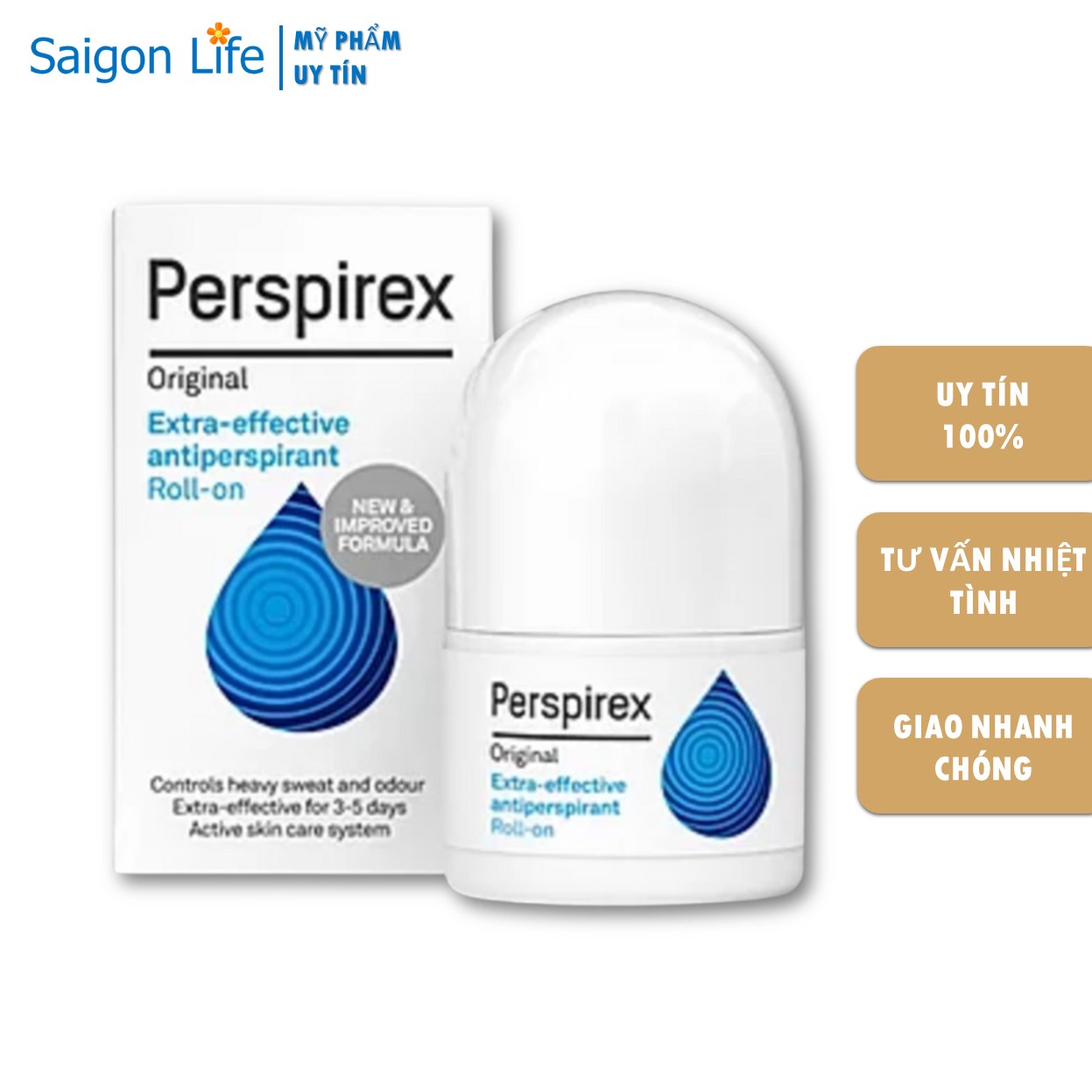 Lăn Khử Mùi Perspirex Cao Cấp Original 20ml
