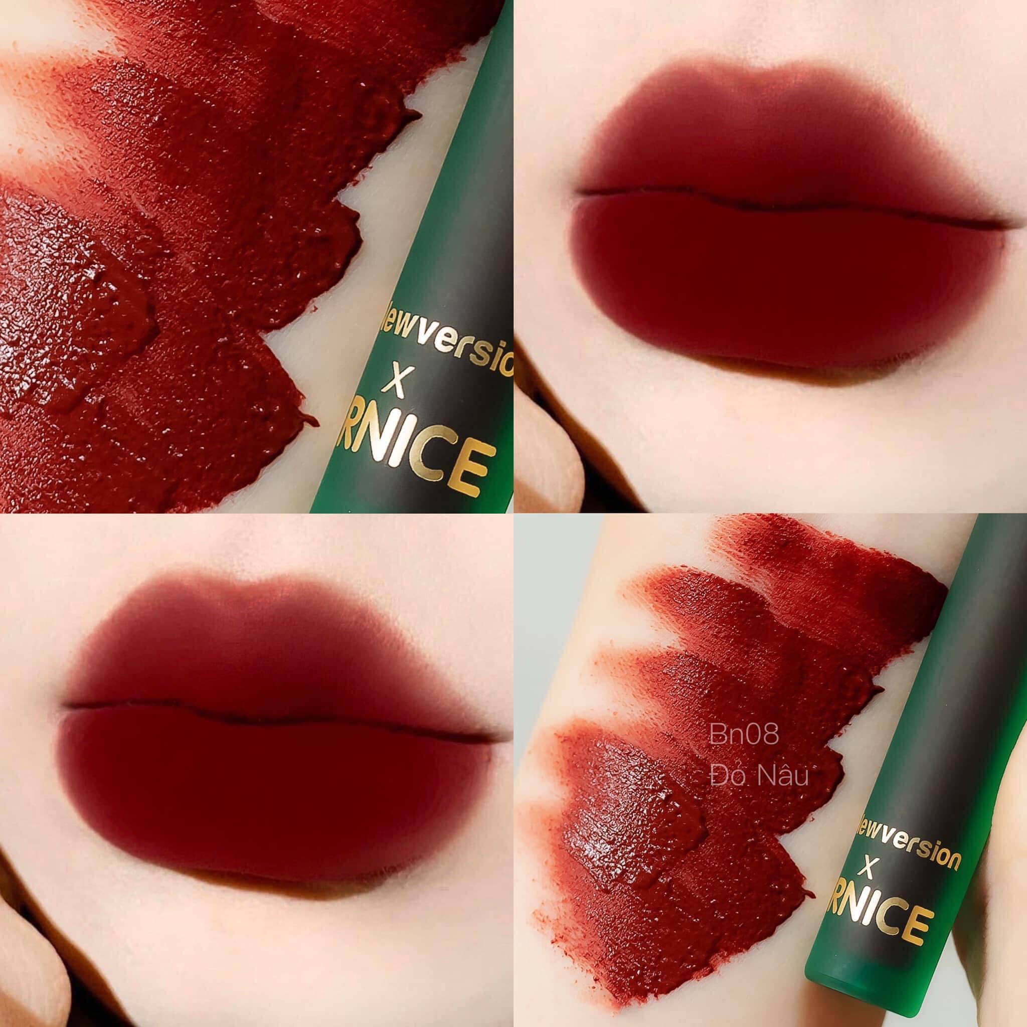 Son kem lỳ bernice_đỏ nâu_bn08