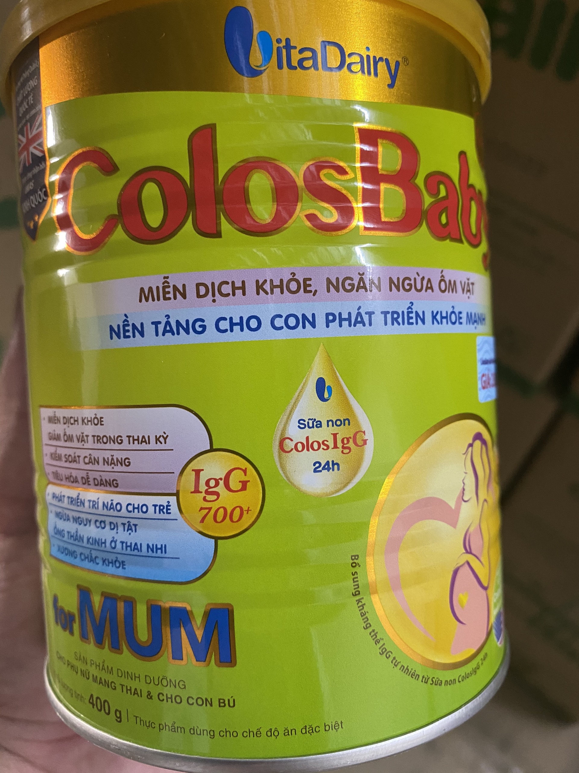 Sữa non Colos Baby Mum -Sữa cho mẹ bầu
