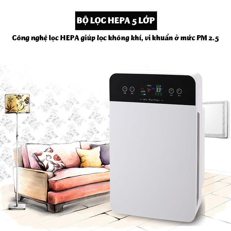 Máy lọc không khí công nghệ hepa 5 lớp ksrain jsy-40a