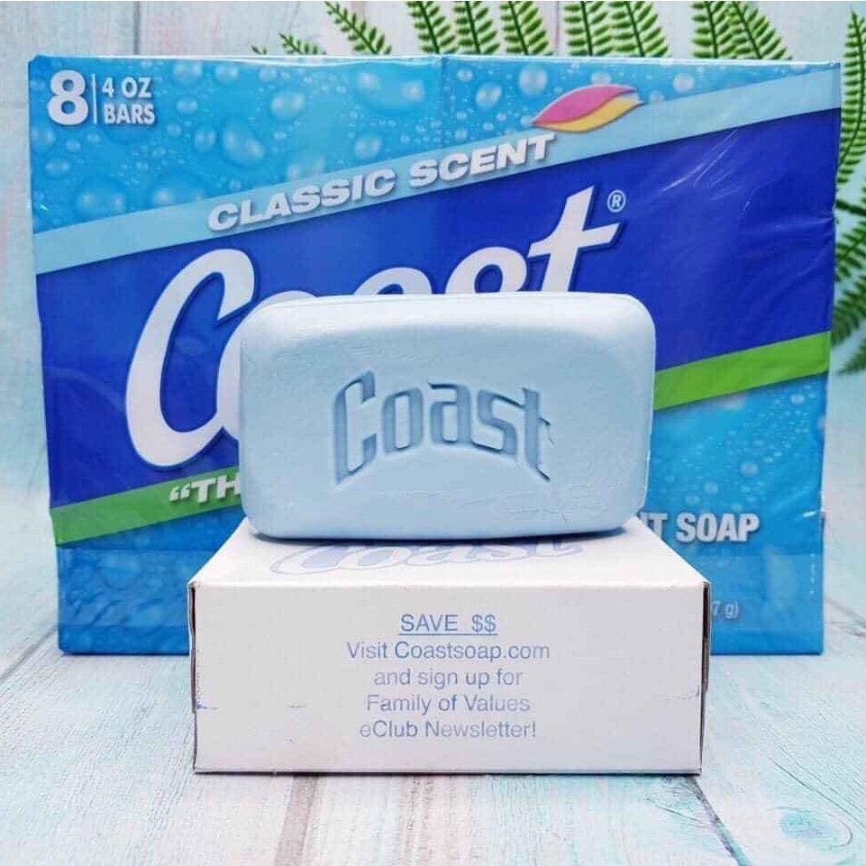 Xà phòng coast classic scent 113g của mỹ