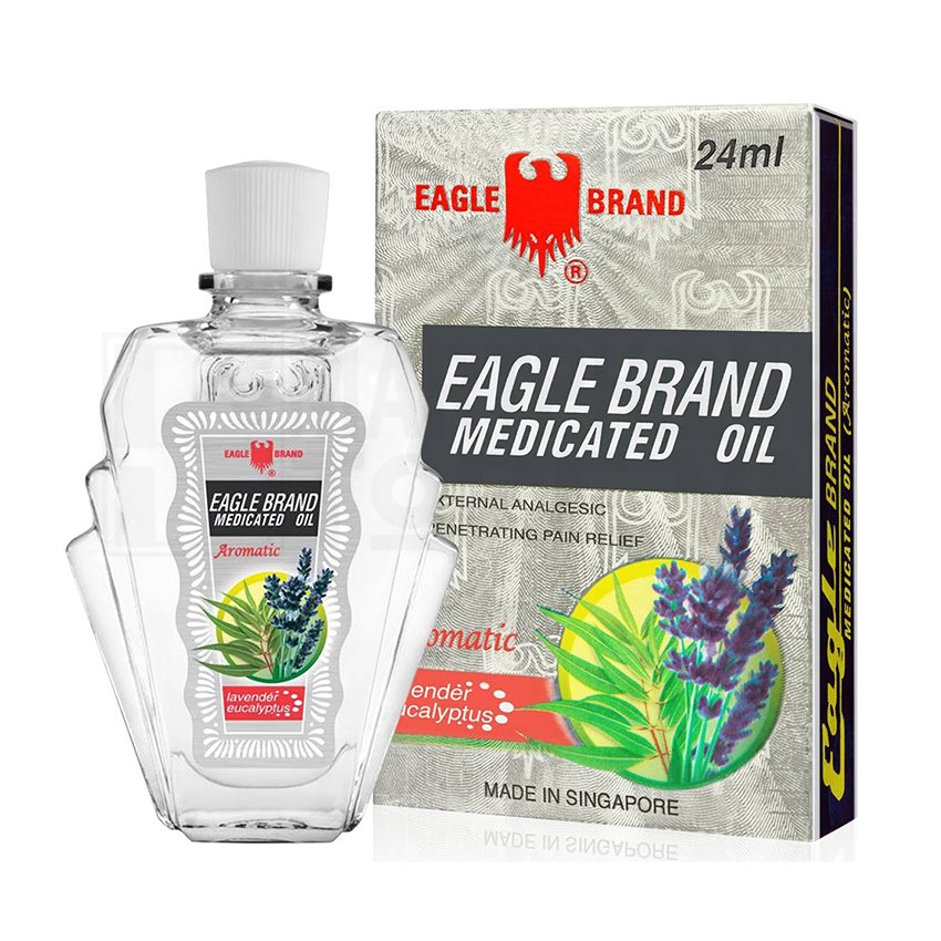 Dầu gió nước trắng con ó eagle brand singapore