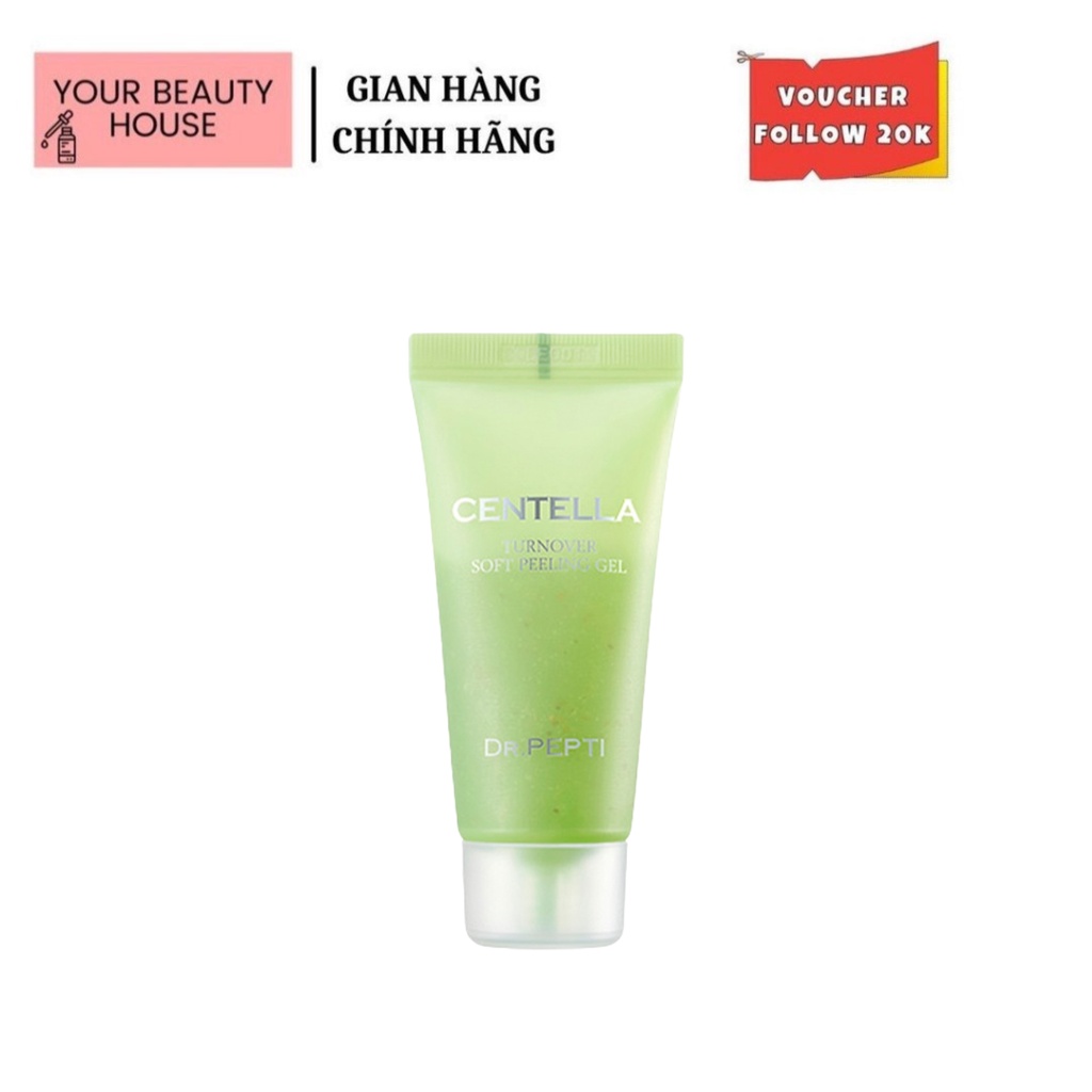 Gel tẩy da chết rau má 30ml