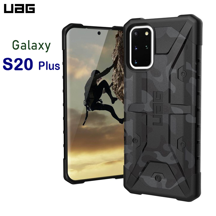 Ốp cho samsung galaxy s20 plus pathfinder midnight camo - chính hãng uag